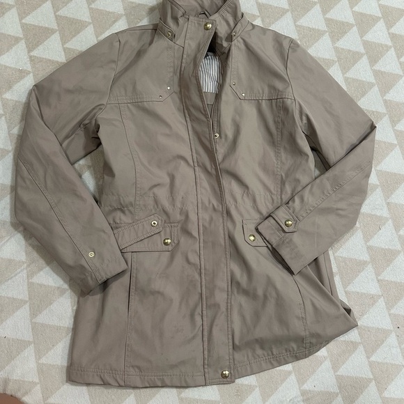 Weatherproof for Macys tan khaki waterproof full zip jacket - Picture 1 of 2